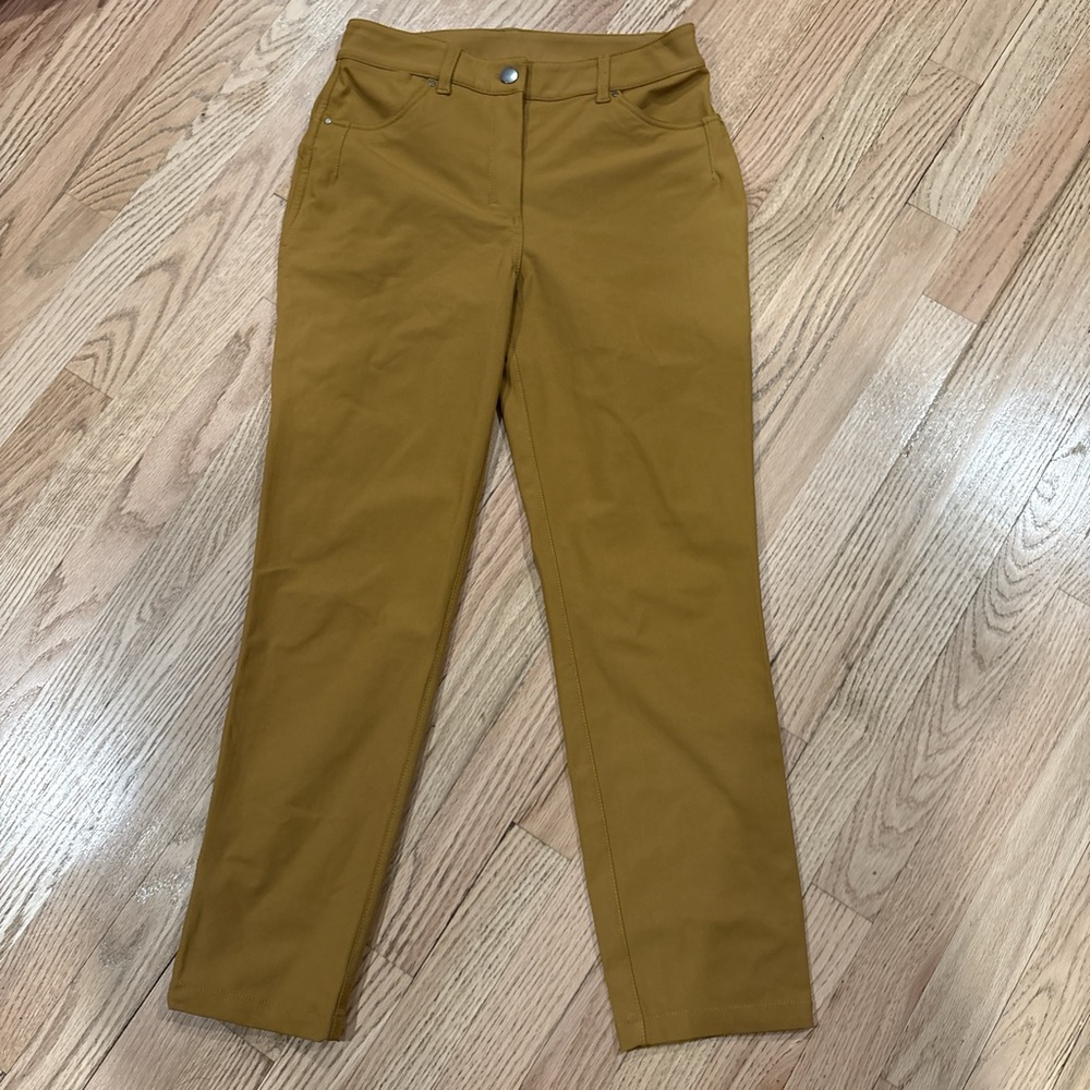 lululemon athletica Mustard Straight Leg Pants